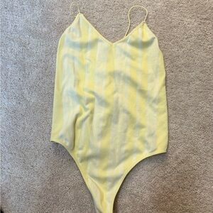 Yellow Bodysuit
